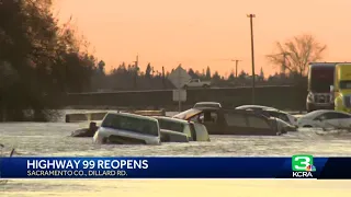 Highway 99 reopens after weekend flooding forced closures, left dozens stranded