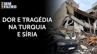 Número de mortos no terremoto na Turquia e na Síria não para de subir | #osf