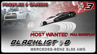 Mercedes Benz SL65 AMG vs Lamborghini Gallardo, Who will win ? #nfs most wanted 2012 Blacklist 8
