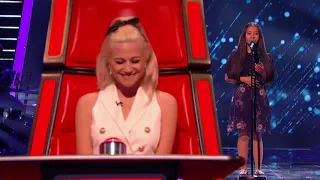 Amazing performance Justine Performs 'Never Enough' Blind Auditions The Voice Kids UK 2020