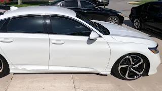 D2 Lowering Springs On Honda Accord 2019 *UPDATE*