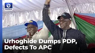 Senator Matthew Urhoghide Dumps PDP, Defects To APC
