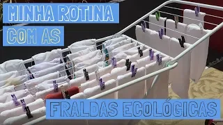 Fralda Ecológica - Dia a dia com a fralda ecológica (dos ajustes até a lavagem)