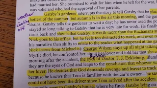 Great Gatsby Ch 8 summary by Mrs. G
