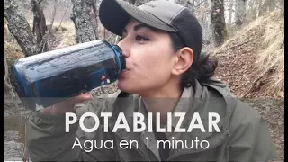 Como potabilizar agua en 1 minuto: supervivencia, trekking, viajes o emergencias | Luz UV Steripen