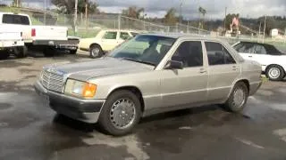 1989 Mercedes Benz 190E W201 Saloon 300 E E300 320 For Sale $2300 or ??