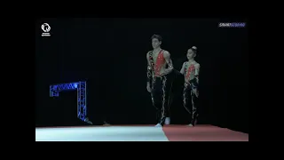 REPLAY - 2021 Acro Europeans - Junior Finals - Mixed Pairs Dynamic & Women's Groups Balance