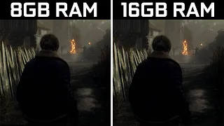 8GB RAM vs 16GB RAM - GTX 1650 - i7 3770 - Test in 7 Games
