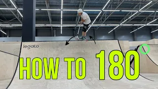 HOW TO 180 | КАК ПРАВИЛЬНО РАЗВОРАЧИВАТЬСЯ В РАМПЕ