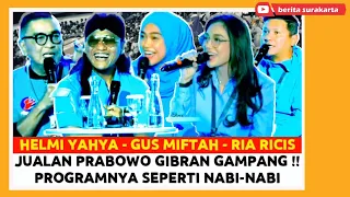 Kok BISA Menang TELAK ! GUS MIFTAH - RIA RICIS - HELMI YAHYA - CELINE - GADING Bicara PRABOWO GIBRAN