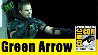 Stephen Amell's Live Green Arrow Intro | Comic Con 2015