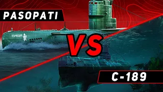 ПОДЛОДКА PASOPATI VS С-189! ЧТО ОКАЖЕТСЯ СИЛЬНЕЕ?! МИР КОРАБЛЕЙ/WORLD OF WARSHIPS!