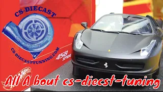 all about cs-diecast-tuning.com. 1:18 scale models
