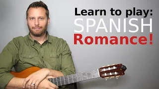 Spanish Romance - Guitar Tutorial with TAB!