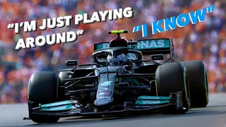 Bottas Being Told Not To Go For Fastest Lap During Dutch GP 2021 - I'm Just Playing Around!