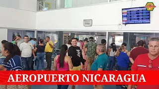 Nicaragua última hora  Aeropuerto de Managua