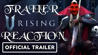 V Rising Early Access Trailer Reaction. A NEW SURVIVAL ARPG?!