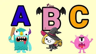 ABC mit Tieren für Kinder.  Alphabet Deutsch