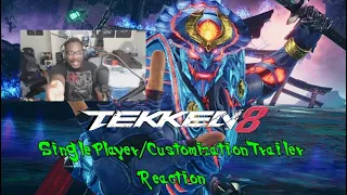 TheDarkAce REACTS: Tekken 8 Single Player/Customization Trailer (Gamescom 2023)