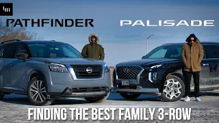 Nissan Pathfinder VS Hyundai Palisade - The Fight For Best 3 Row SUV