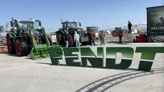 Fendt tractors @ World Ag Expo in California!