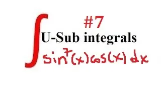 integral of sin^7(x)*cos(x) dx