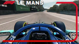 F1 2020 Hamilton ONBOARD AT Le Mans!