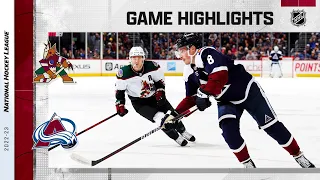 Coyotes @ Avalanche 3/24 | NHL Highlights 2023