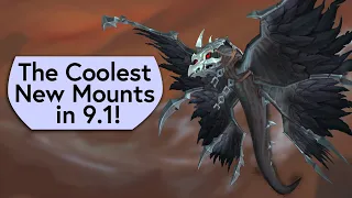 Coolest New 9.1 Mounts - Unique New Mount Models!