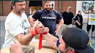 DEVON LARRATT Defeated Almost All the Top Arm Wrestlers of The World EXCEPT ONE ||