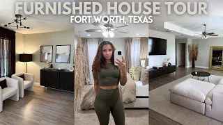 FULLY FURNISHED HOUSE TOUR | DFW TEXAS | ZENEZ