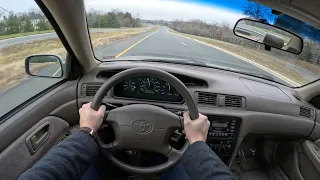 1998 Toyota Camry LE - POV Test Drive | 0-60