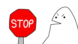 When someone telling you to stop