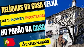 Incríveis descobertas na casa velha. Verdadeiras relíquias na casa que compramos