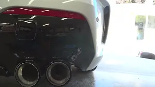 BMW M440i Exhaust Tips Install - Stainless and Carbon Fiber