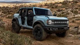 2023 Ford Bronco Warthog Front Grille Leaked With F-150 Raptor Cues