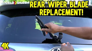 How To Remove And Install A Toyota RAV4 Rear Wiper Blade!