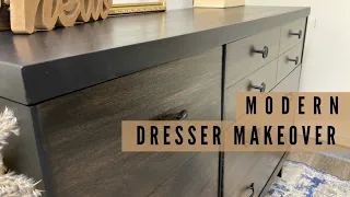 Mid Century Modern Furniture Makeover | DIY Base | Furniture Painting for beginners