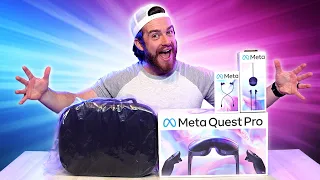 Meta Quest Pro Unboxing and Review + Accessories!