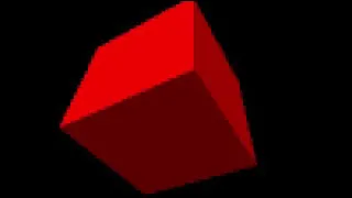 simple cube rendering (raycasting)