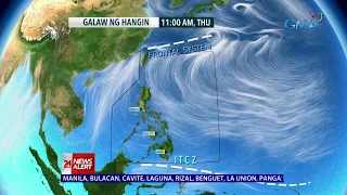 Isang frontal system, nakakaapekto sa extreme Northern Luzon | 24 Oras News Alert