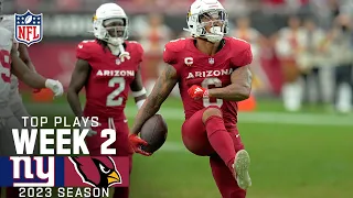 Cardinals Highlights vs. Giants | Week 2