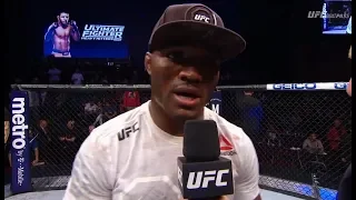 The Ultimate Fighter Finale: Kamaru Usman Octagon Interview