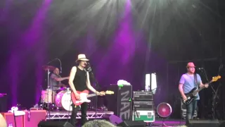 The Fratellis Live at Cornbury 2015 "Whistle for the Choir"