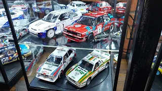 Rally Legend WRC CARS Miki Biasion / Tiziano Siviero Ford Lancia Ixo/Altaya 1:18