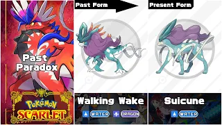 All Paradox Pokemon - Past, Present & Future Forms comparison