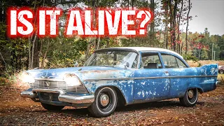 BARN FIND 1958 Plymouth - Will It Run And Drive After 30 Years?