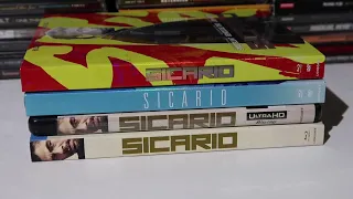 4 Sicario Blu-ray comparisons + Glimpse and Giveaway: Josh Brolin Walmart Exclusive Slipcover WINNER