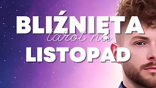 Bliźnięta 🔮 tarot miesięczny na Listopad, rozkład miłosny (single+związki) na prace, finanse, ogólny