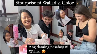 ANG DAMING BINIGAY NA GIFT NI WALLAD KAY CHLOE 😍😍 /SWERAB & WALLAD